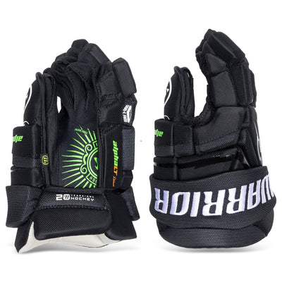 Warrior Gloves Warrior Alpha Deluxe LT Junior Hockey Gloves Black / 10" - TheHockeyShop