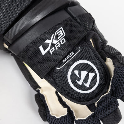 Warrior Alpha LX3 Pro Junior Hockey Gloves - TheHockeyShop.com