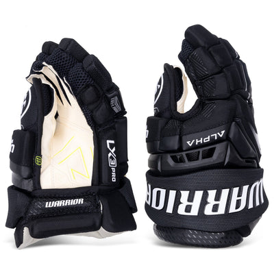 Warrior Alpha LX3 Pro Junior Hockey Gloves - TheHockeyShop.com