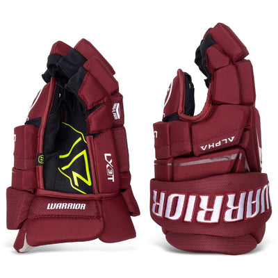 Warrior Alpha LX3 Team Senior Hockey Gloves - TheHockeyShop.com