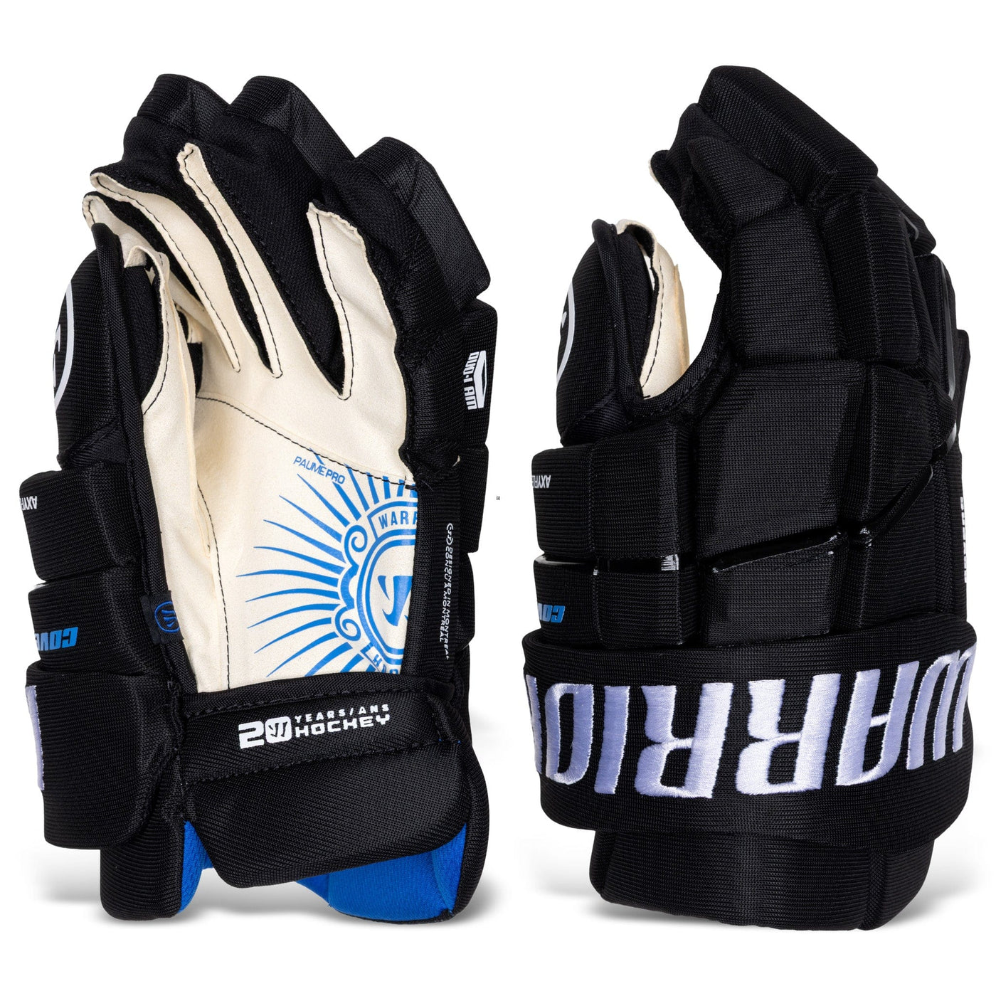 Warrior Gloves Warrior Covert Deluxe LT Senior Hockey Gloves Black / 13" - TheHockeyShop