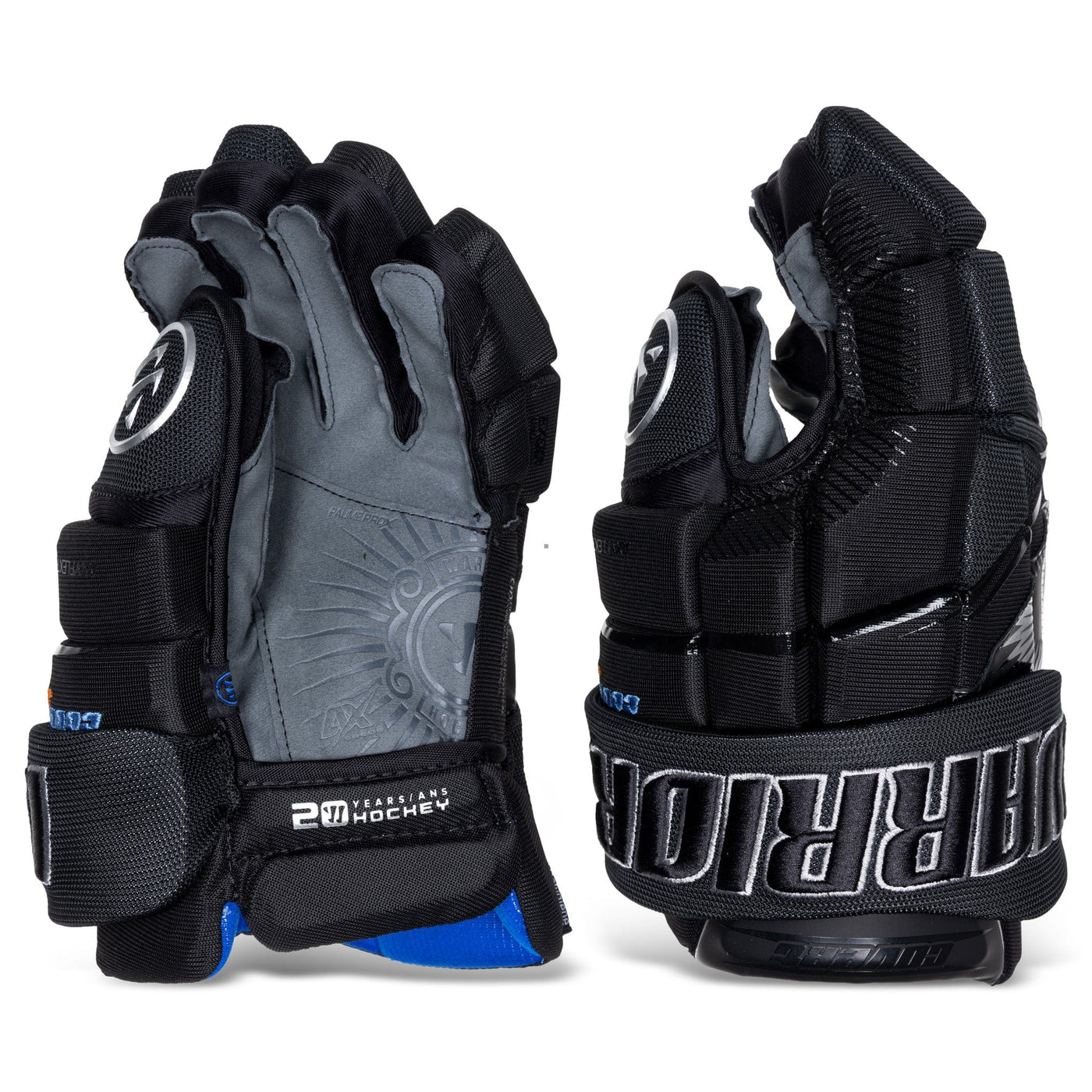 Warrior Gloves Warrior Covert Deluxe Senior Hockey Gloves Black / 13" - TheHockeyShop