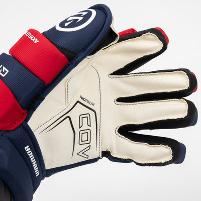 Warrior Covert QR6 Team Senior Hockey Gloves - TheHockeyShop.com