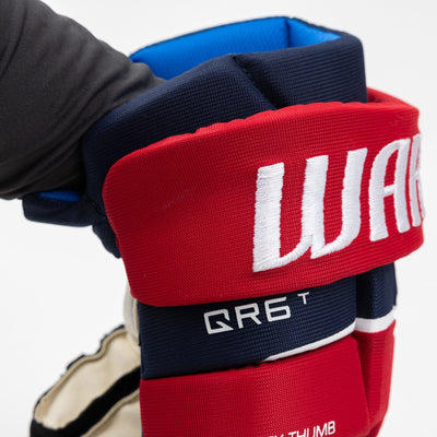 Warrior Covert QR6 Team Senior Hockey Gloves - TheHockeyShop.com