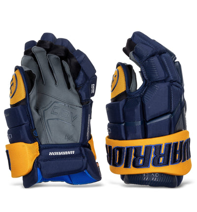 Warrior QR6 Pro Stock Senior Hockey Glove - Atlanta Gladiators - TheHockeyShop.com