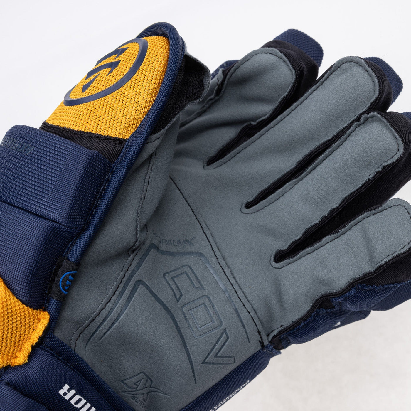 Warrior QR6 Pro Stock Senior Hockey Glove - Atlanta Gladiators - TheHockeyShop.com