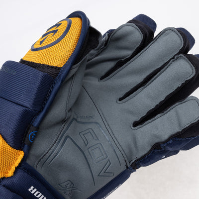 Warrior QR6 Pro Stock Senior Hockey Glove - Atlanta Gladiators - TheHockeyShop.com