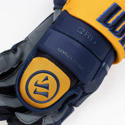 Warrior QR6 Pro Stock Senior Hockey Glove - Atlanta Gladiators - TheHockeyShop.com
