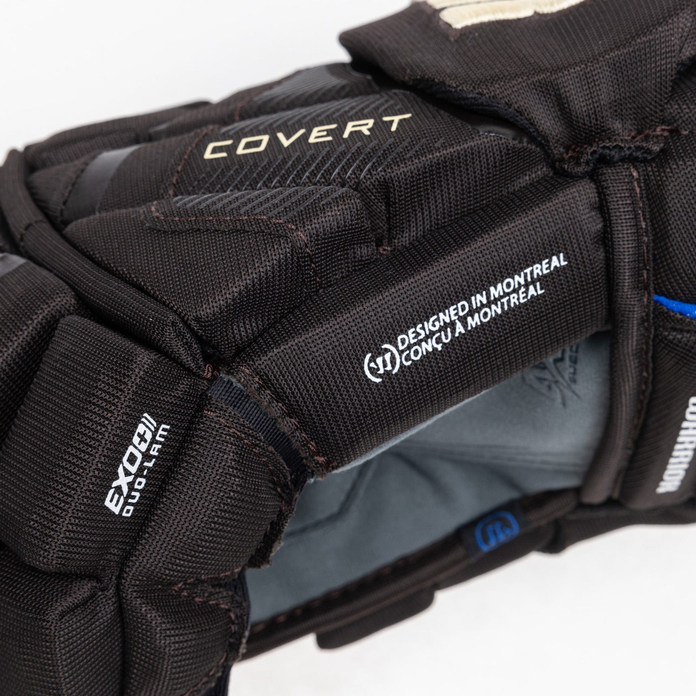 Warrior QR6 Pro Stock Senior Hockey Glove - Boston Bruins Black/Gold - TheHockeyShop.com
