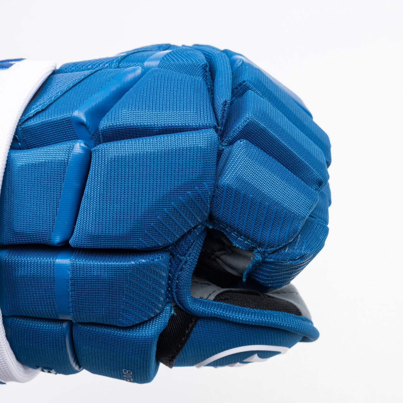 Warrior QR6 Pro Stock Senior Hockey Glove - Colorado Avalanche Blue - TheHockeyShop.com