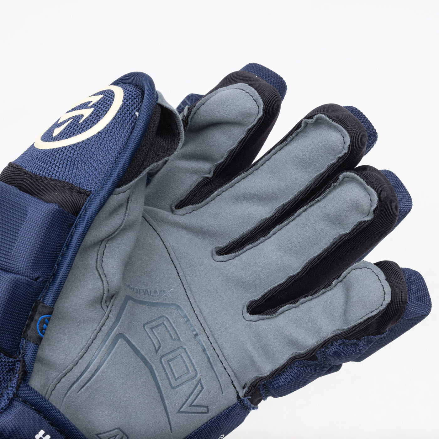 Warrior QR6 Pro Stock Senior Hockey Glove - Columbus Blue Jackets - TheHockeyShop.com