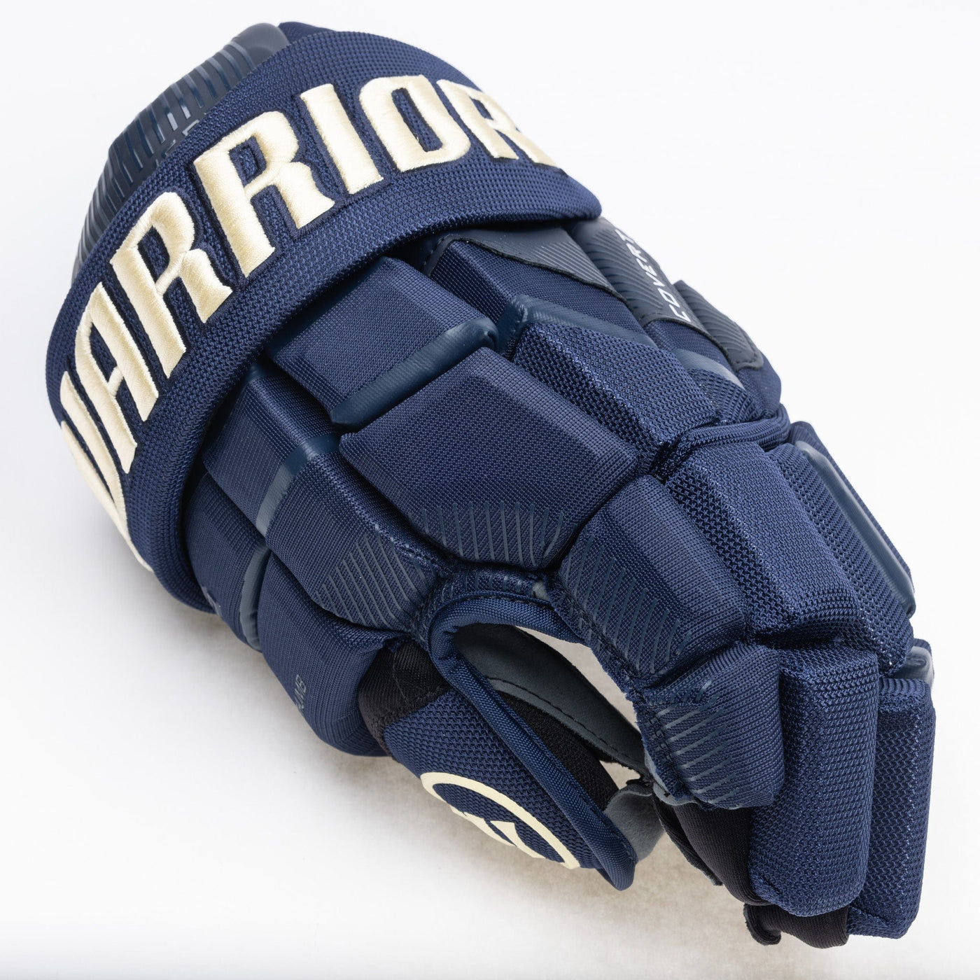Warrior QR6 Pro Stock Senior Hockey Glove - Columbus Blue Jackets - TheHockeyShop.com