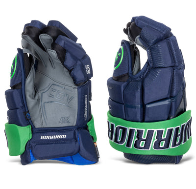 Warrior QR6 Pro Stock Senior Hockey Glove - Florida Everblades - TheHockeyShop.com