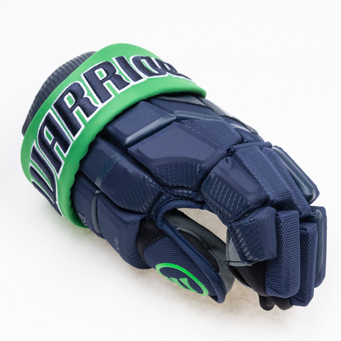 Warrior QR6 Pro Stock Senior Hockey Glove - Florida Everblades - TheHockeyShop.com