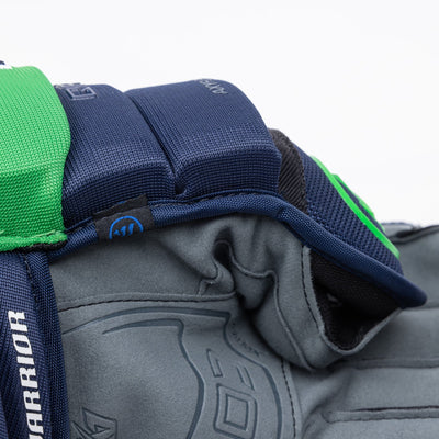 Warrior QR6 Pro Stock Senior Hockey Glove - Florida Everblades - TheHockeyShop.com