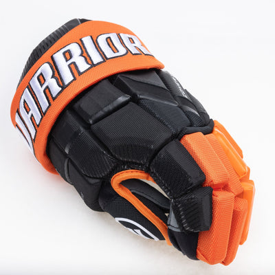 Warrior QR6 Pro Stock Senior Hockey Glove - Fort Wayne Komets - TheHockeyShop.com