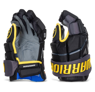 Warrior QR6 Pro Stock Senior Hockey Glove - Iowa Heartlanders - TheHockeyShop.com