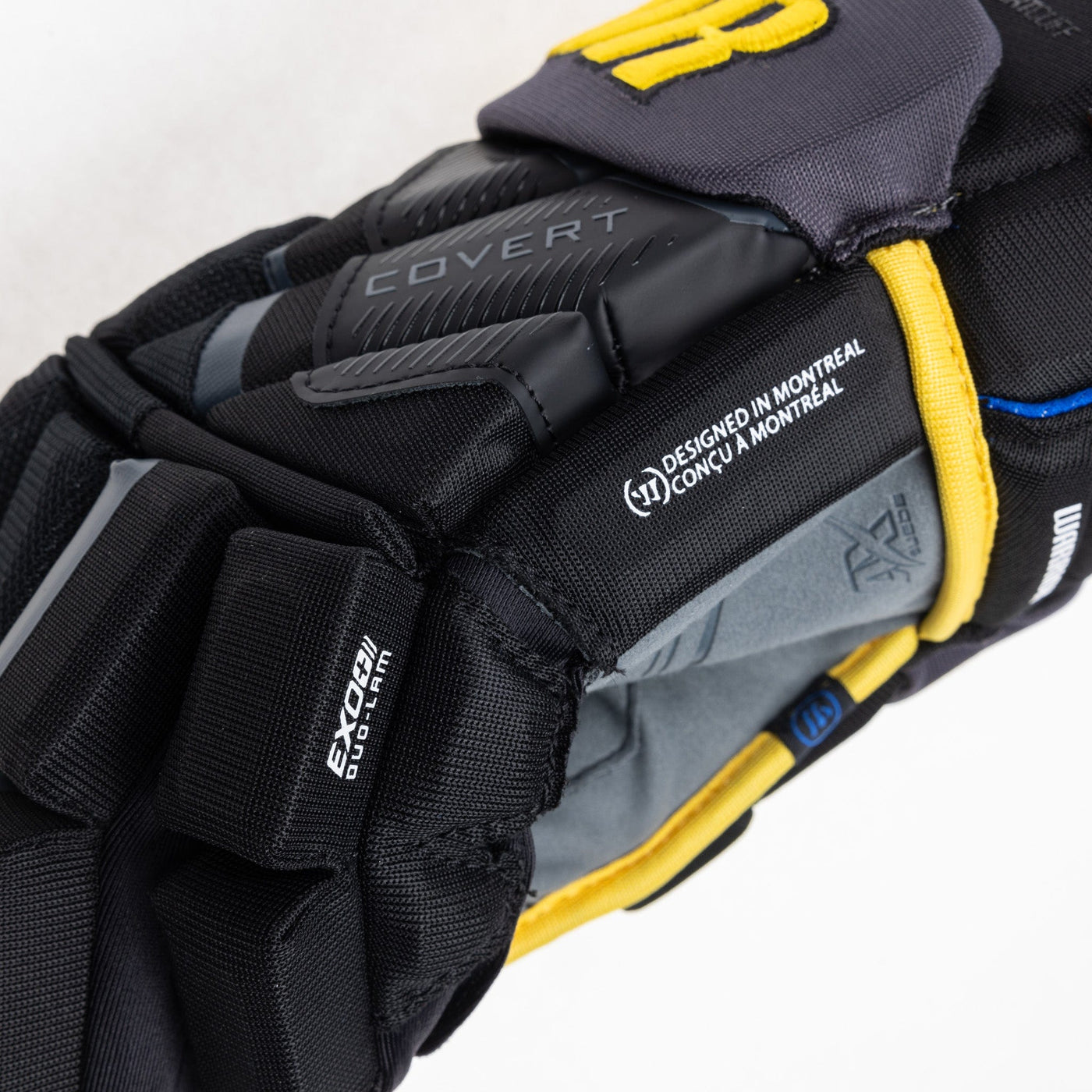 Warrior QR6 Pro Stock Senior Hockey Glove - Iowa Heartlanders - TheHockeyShop.com