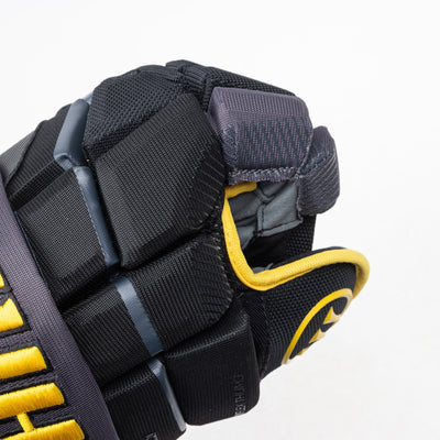 Warrior QR6 Pro Stock Senior Hockey Glove - Iowa Heartlanders - TheHockeyShop.com