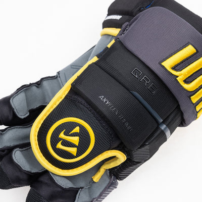 Warrior QR6 Pro Stock Senior Hockey Glove - Iowa Heartlanders - TheHockeyShop.com