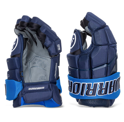 Warrior QR6 Pro Stock Senior Hockey Glove - Jacksonville Ice Men - TheHockeyShop.com