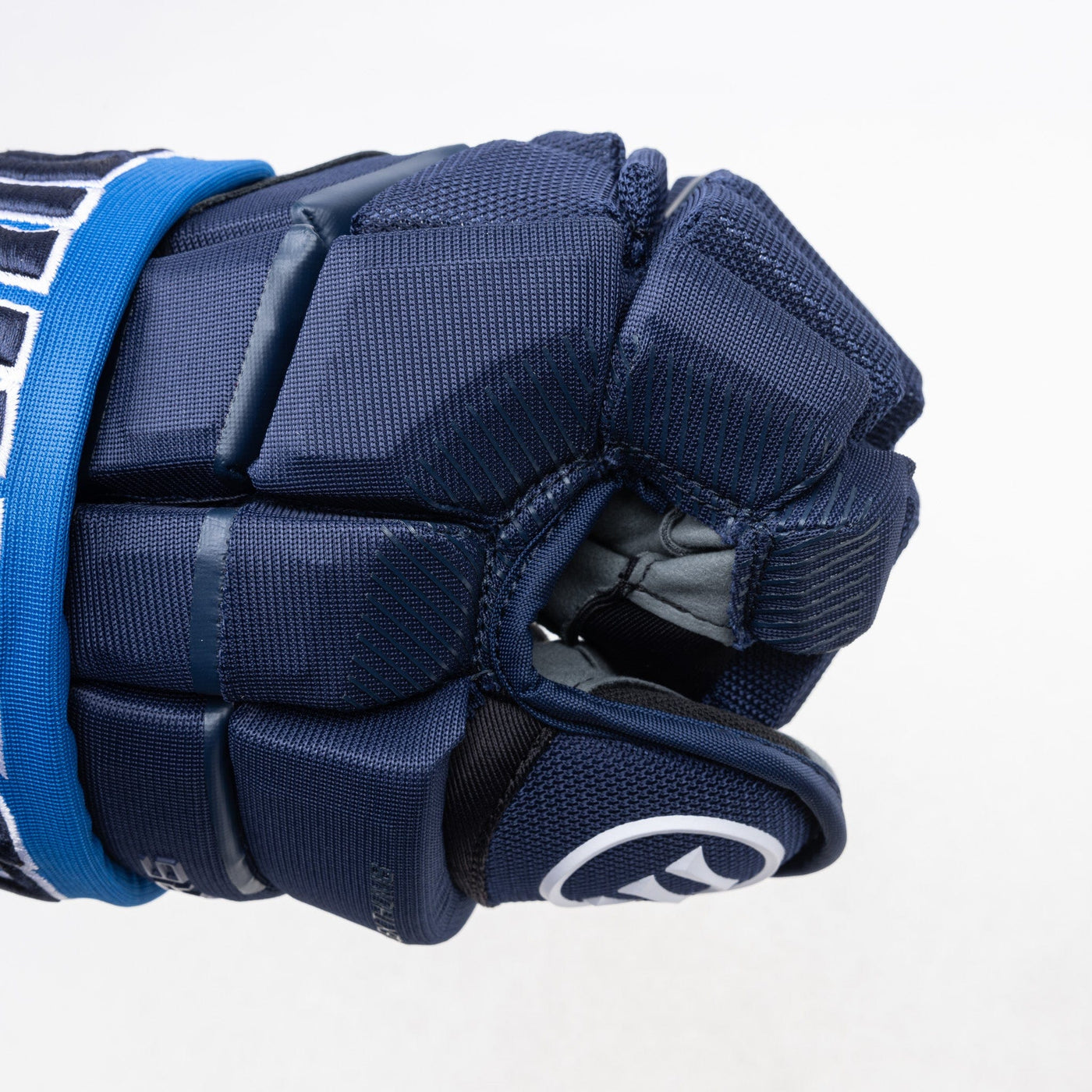 Warrior QR6 Pro Stock Senior Hockey Glove - Jacksonville Ice Men - TheHockeyShop.com