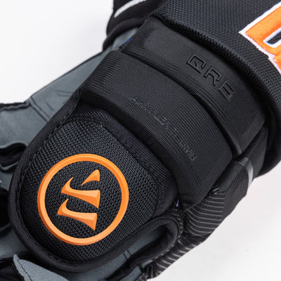 Warrior QR6 Pro Stock Senior Hockey Glove - Kansas City Mavericks - TheHockeyShop.com