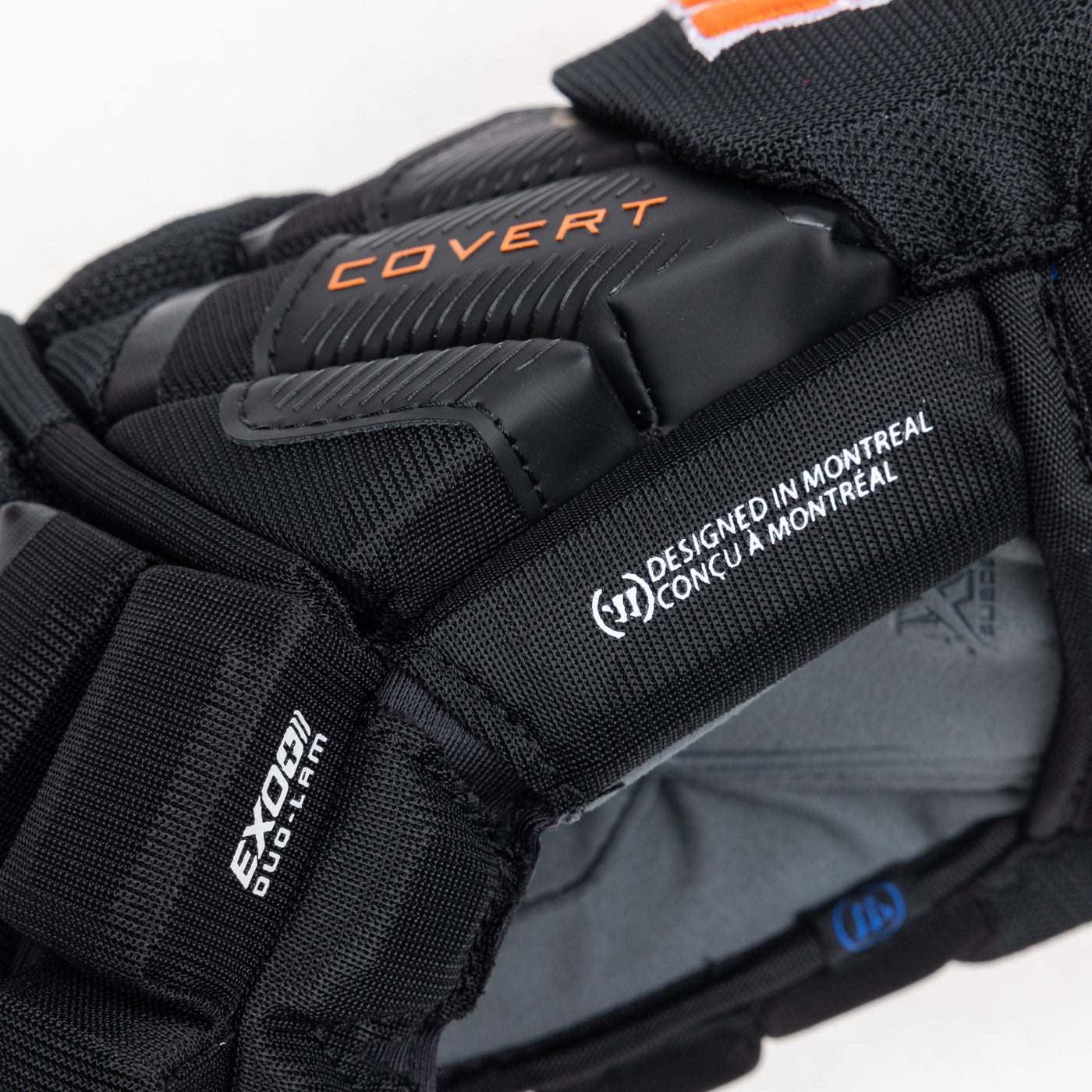 Warrior QR6 Pro Stock Senior Hockey Glove - Kansas City Mavericks - TheHockeyShop.com