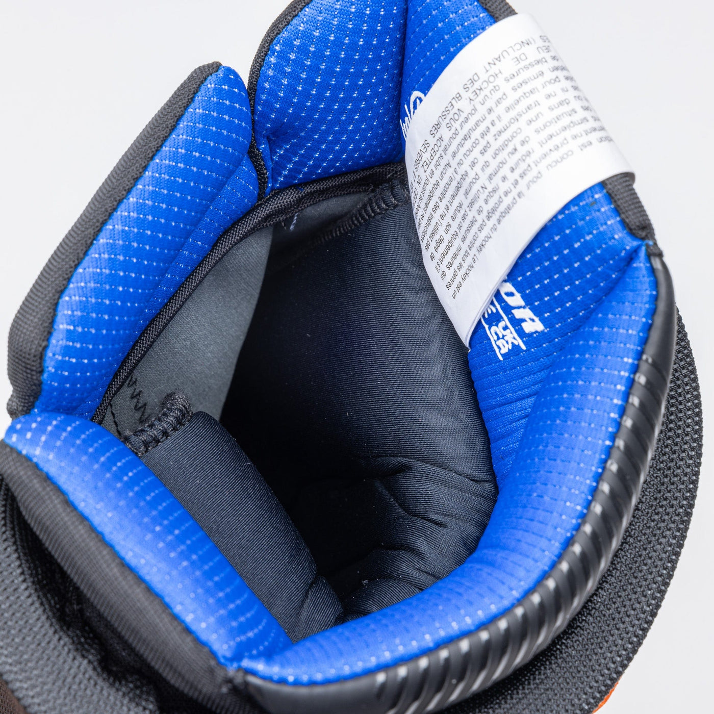 Warrior QR6 Pro Stock Senior Hockey Glove - Kansas City Mavericks - TheHockeyShop.com