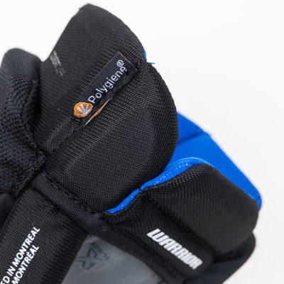 Warrior QR6 Pro Stock Senior Hockey Glove - Kansas City Mavericks - TheHockeyShop.com