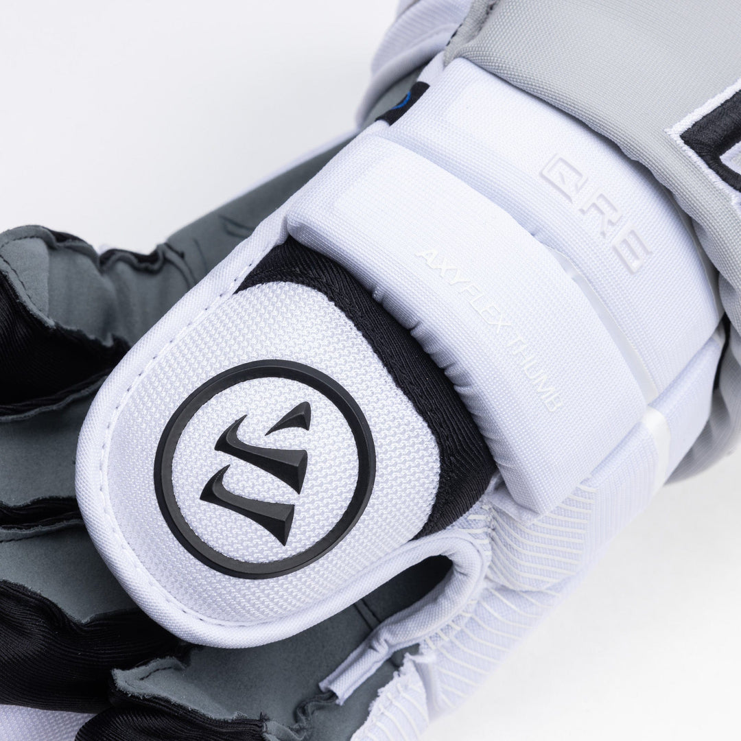 Warrior Burn Pro Lacrosse Elbow Pads, White (Medium