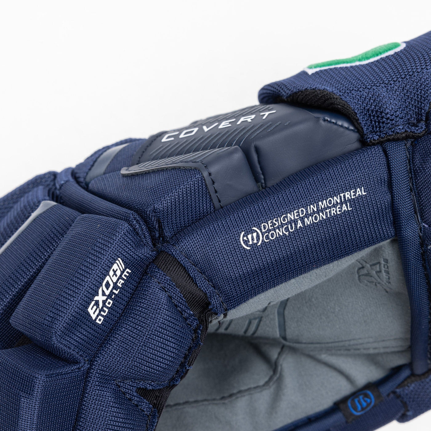 Warrior QR6 Pro Stock Senior Hockey Glove - Maine Mariners - TheHockeyShop.com
