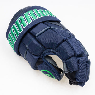 Warrior QR6 Pro Stock Senior Hockey Glove - Maine Mariners - TheHockeyShop.com