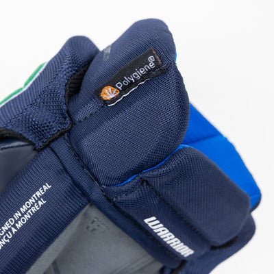 Warrior QR6 Pro Stock Senior Hockey Glove - Maine Mariners - TheHockeyShop.com