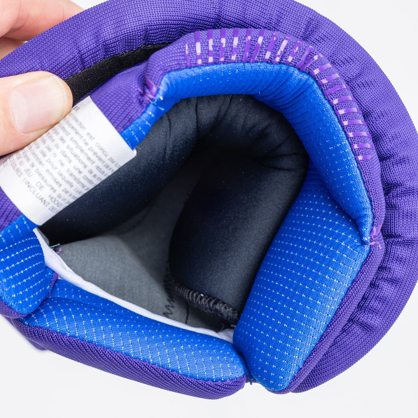 Warrior QR6 Pro Stock Senior Hockey Glove - Orlando Solar Bears - TheHockeyShop.com