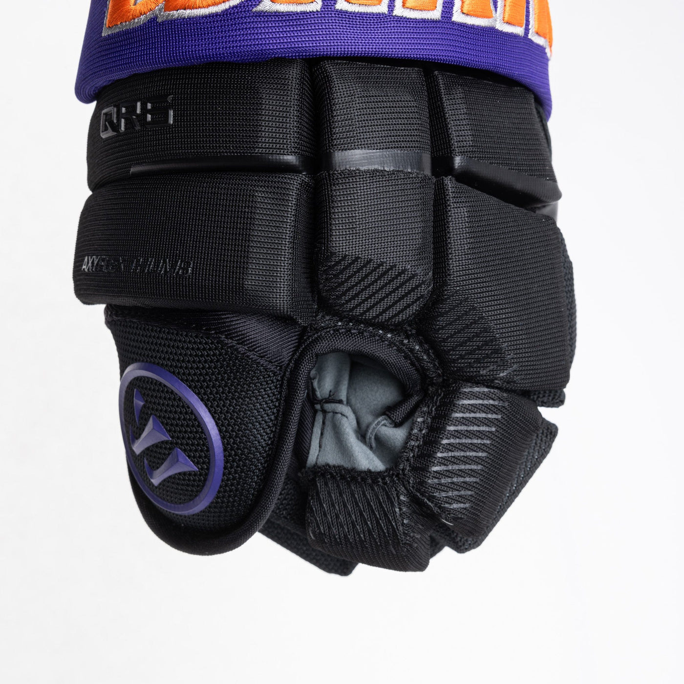 Warrior QR6 Pro Stock Senior Hockey Glove - Reading Royals - TheHockeyShop.com