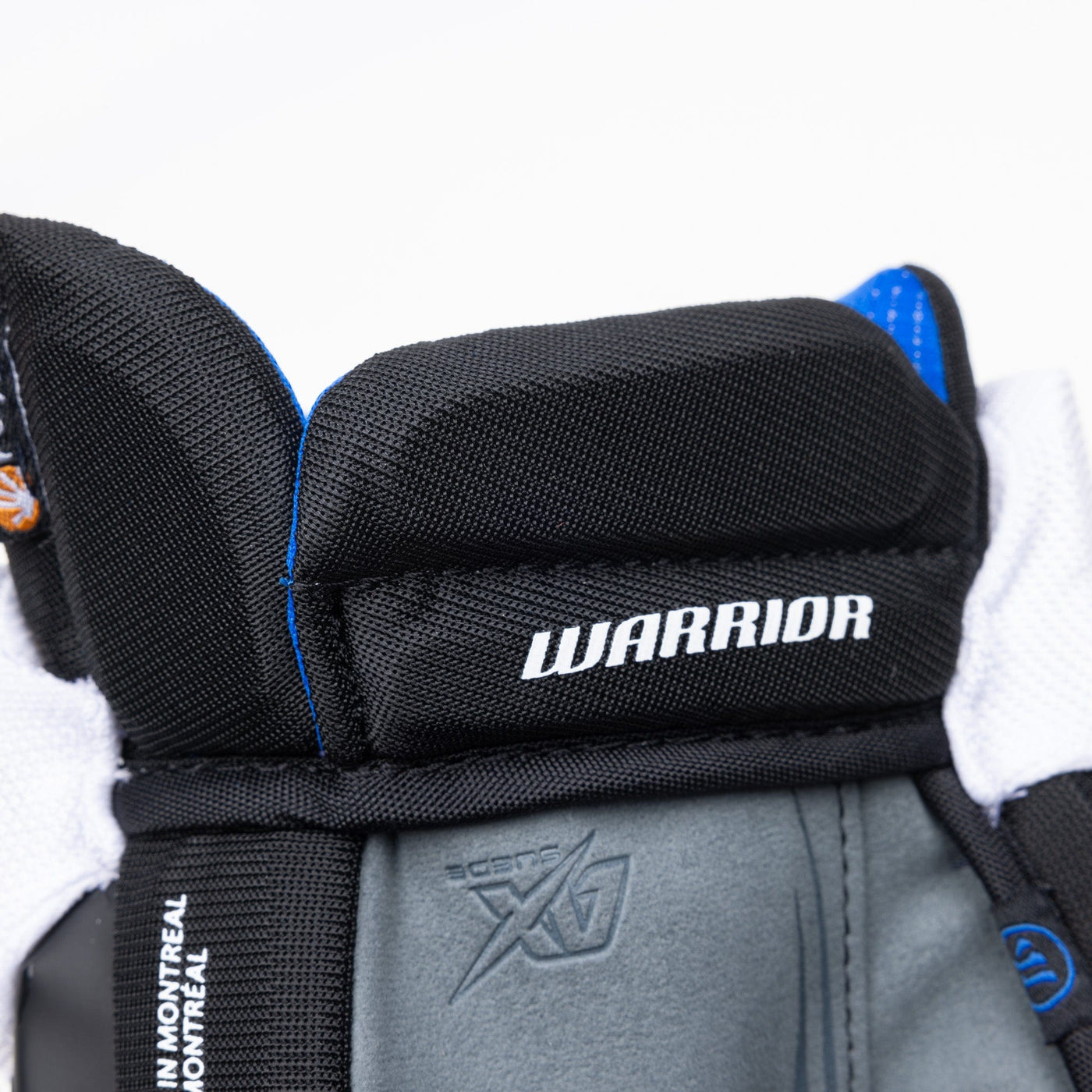 Warrior QR6 Pro Stock Senior Hockey Glove - San Jose Sharks Black - TheHockeyShop.com