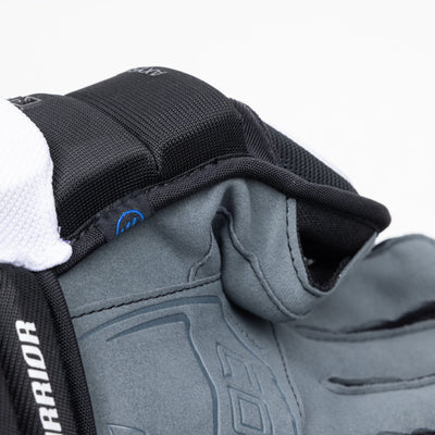Warrior QR6 Pro Stock Senior Hockey Glove - San Jose Sharks Black - TheHockeyShop.com