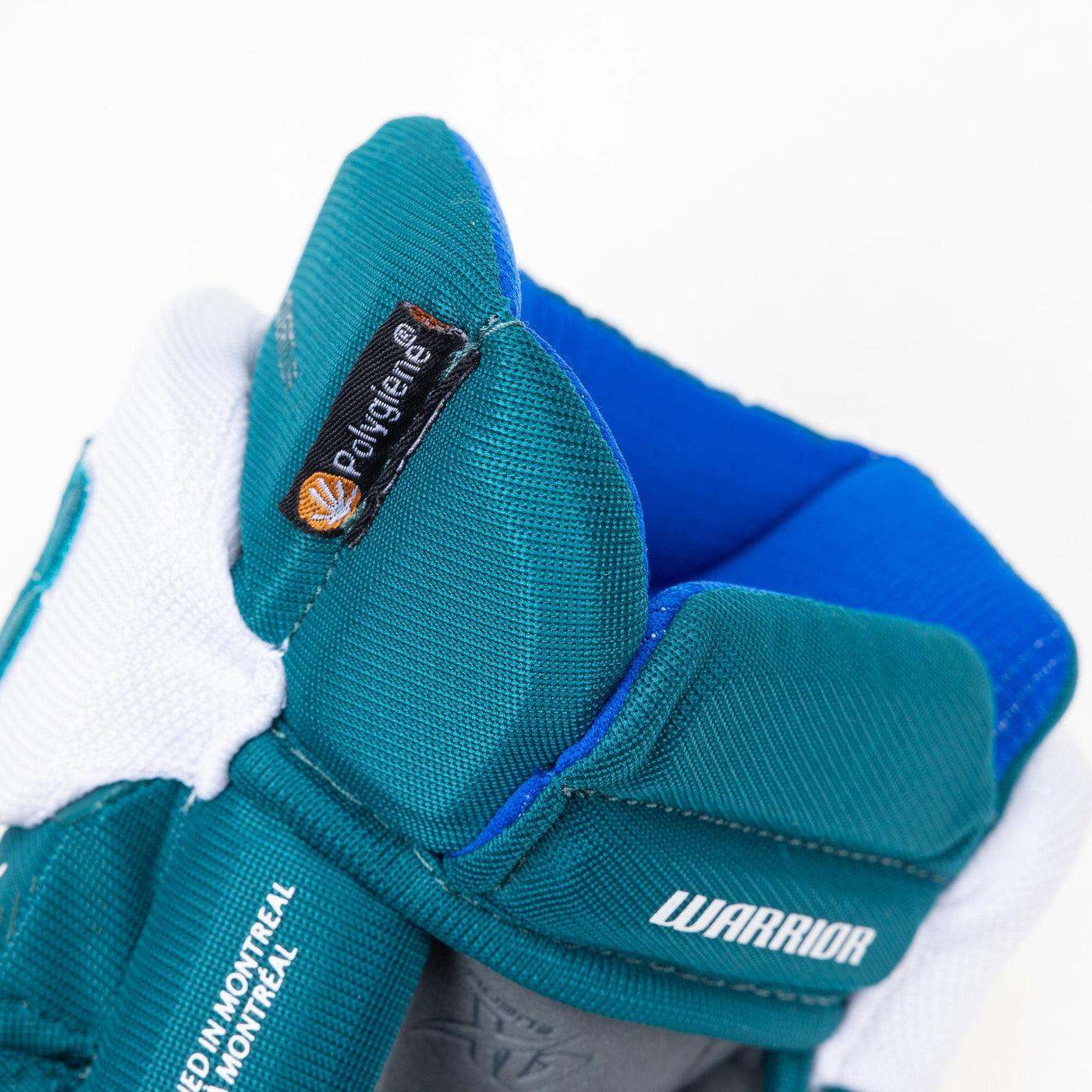 Warrior QR6 Pro Stock Senior Hockey Glove - San Jose Sharks Teal - TheHockeyShop.com