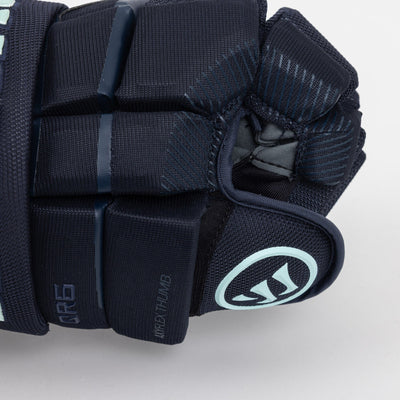 Warrior QR6 Pro Stock Senior Hockey Glove - Seattle Kraken - TheHockeyShop.com
