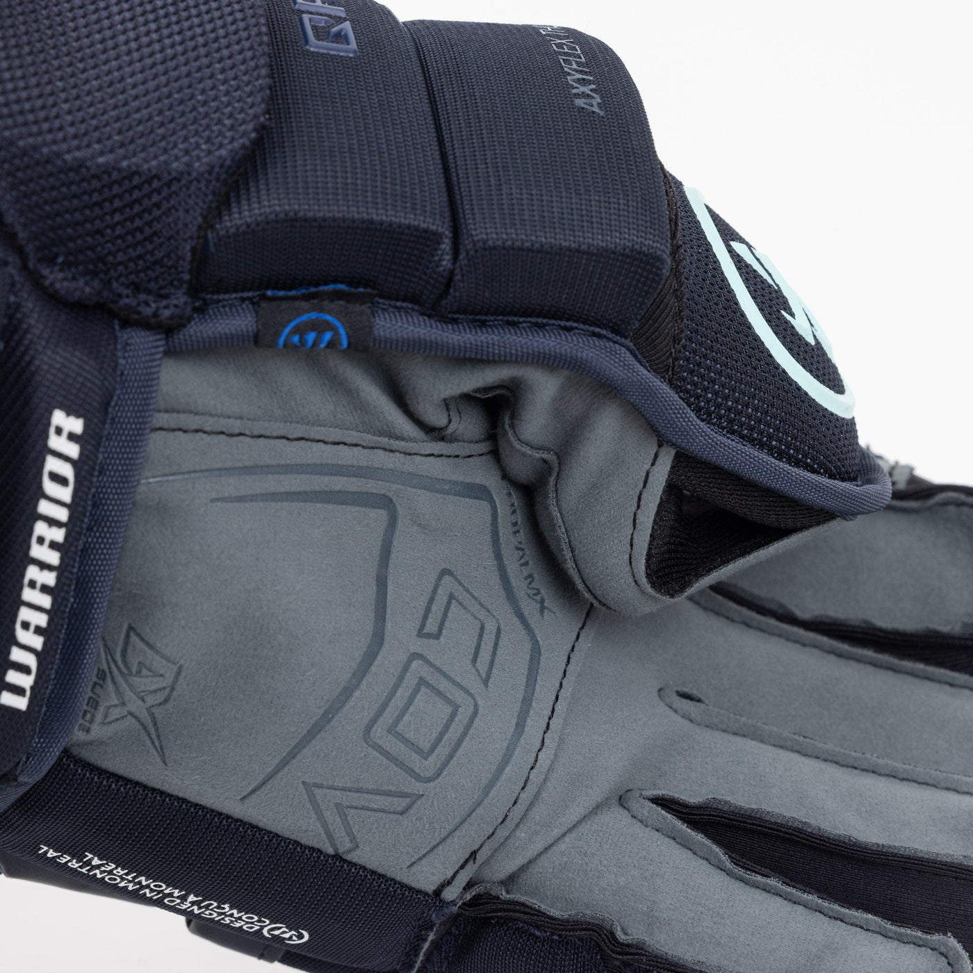 Warrior QR6 Pro Stock Senior Hockey Glove - Seattle Kraken - TheHockeyShop.com