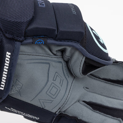 Warrior QR6 Pro Stock Senior Hockey Glove - Seattle Kraken - TheHockeyShop.com