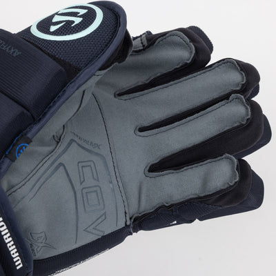 Warrior QR6 Pro Stock Senior Hockey Glove - Seattle Kraken - TheHockeyShop.com