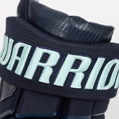 Warrior QR6 Pro Stock Senior Hockey Glove - Seattle Kraken - TheHockeyShop.com