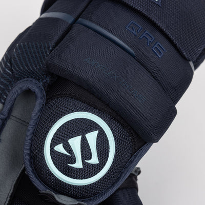 Warrior QR6 Pro Stock Senior Hockey Glove - Seattle Kraken - TheHockeyShop.com