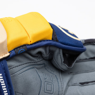 Warrior QR6 Pro Stock Senior Hockey Glove - St. Louis Winter Classic - TheHockeyShop.com