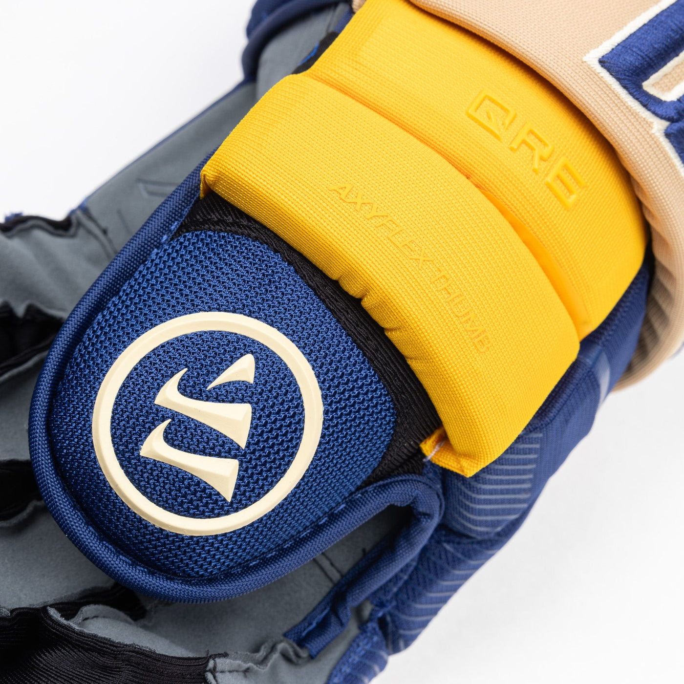 Warrior QR6 Pro Stock Senior Hockey Glove - St. Louis Winter Classic - TheHockeyShop.com