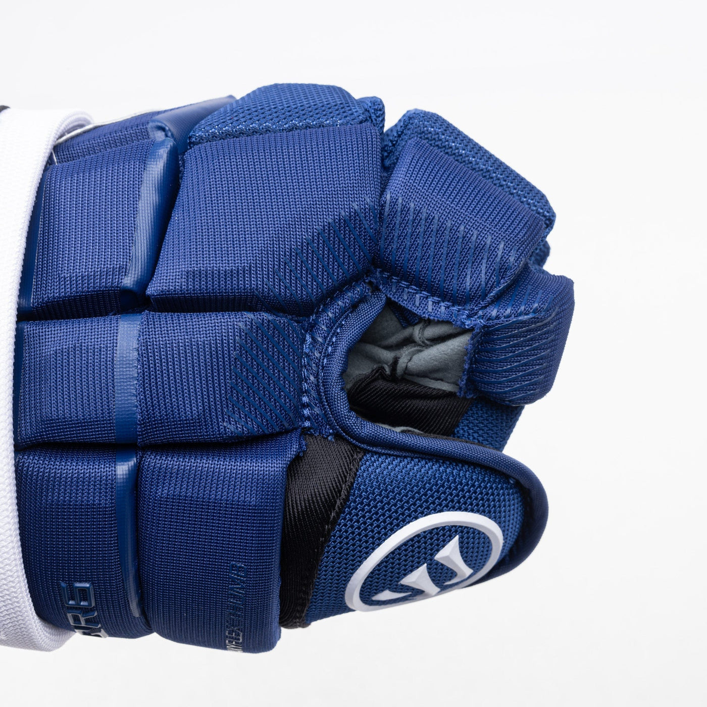 Warrior QR6 Pro Stock Senior Hockey Glove - Tampa Bay Lightning Blue - TheHockeyShop.com