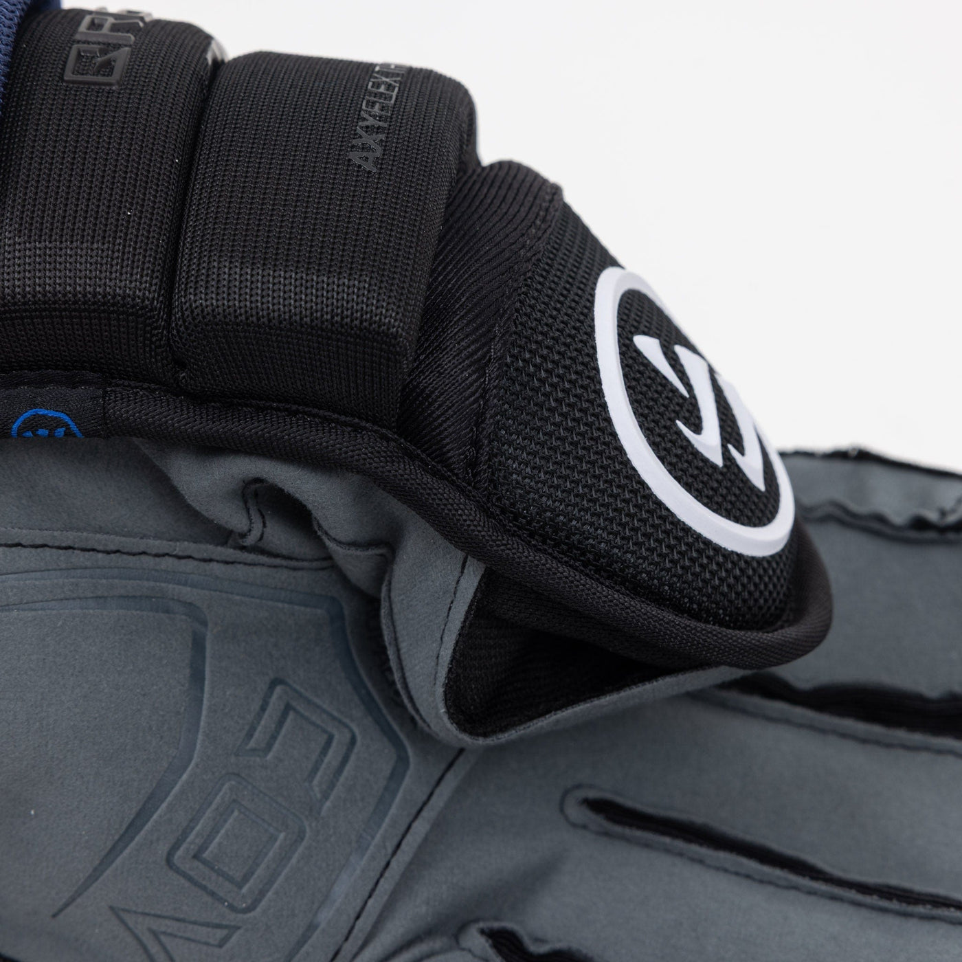 Warrior QR6 Pro Stock Senior Hockey Glove - Toronto Maple Leafs Black - TheHockeyShop.com