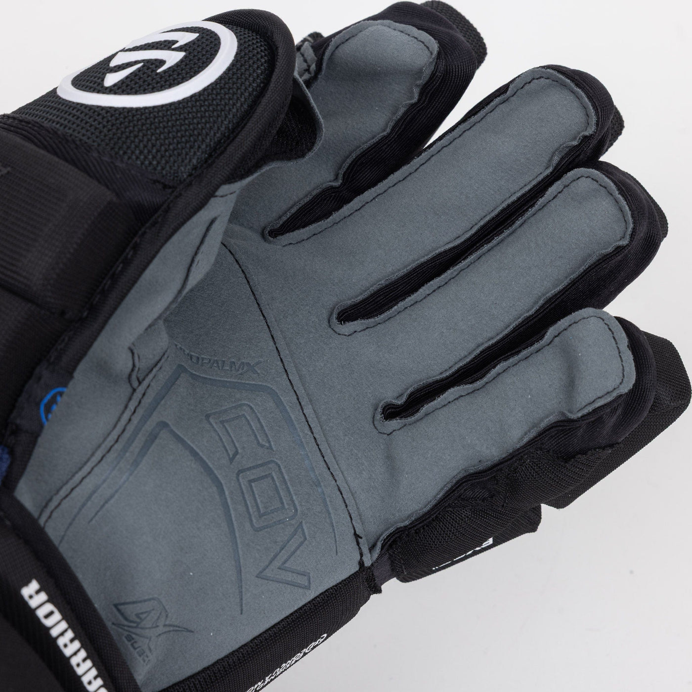 Warrior QR6 Pro Stock Senior Hockey Glove - Toronto Maple Leafs Black - TheHockeyShop.com